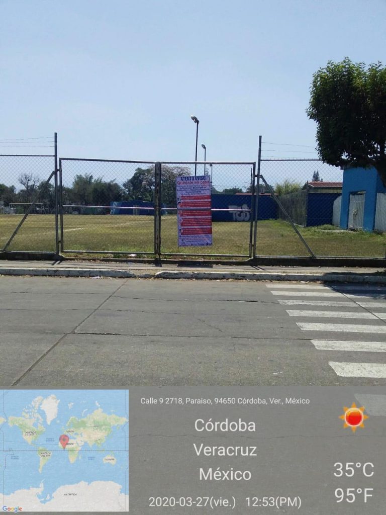 EN CÓRDOBA CIERRAN ESPACIOS Y ÁREAS DEPORTIVAS