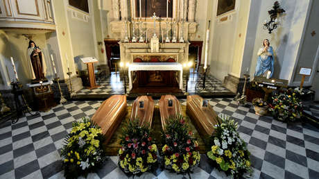 MÁS DE 5,400 MUERTOS EN ITALIA POR EL CORONAVIRUS