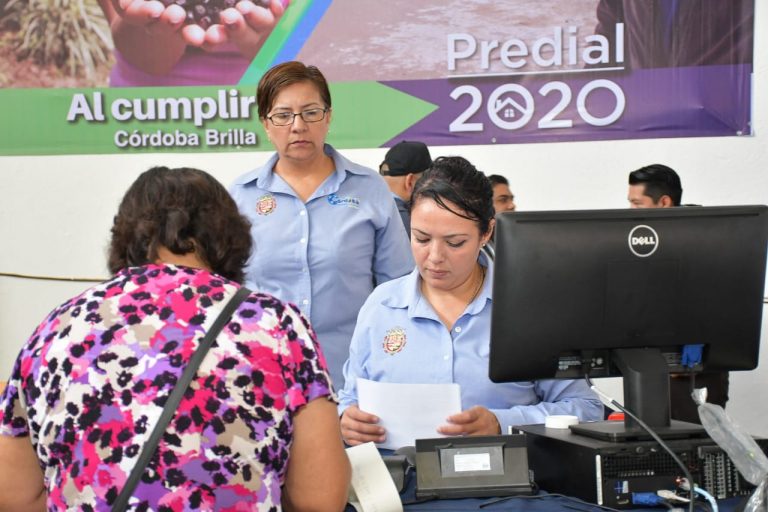 RECAUDACIÓN DE IMPUESTO PREDIAL Y LIMPIA PÚBLICA SUPERA LOS 45 MILLONES DE PESOS EN CÓRDOBA