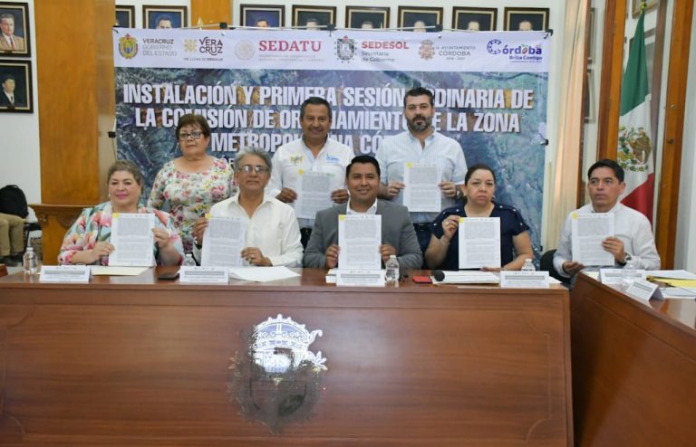 INSTALAN COMISIÓN DE ORDENAMIENTO DE LA ZONA METROPOLITANA CÓRDOBA