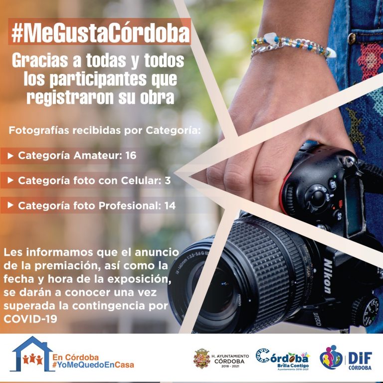 CIERRAN CONVOCATORIA DE CONCURSO DE FOTOGRAFÍA #MEGUSTACÓRDOBA