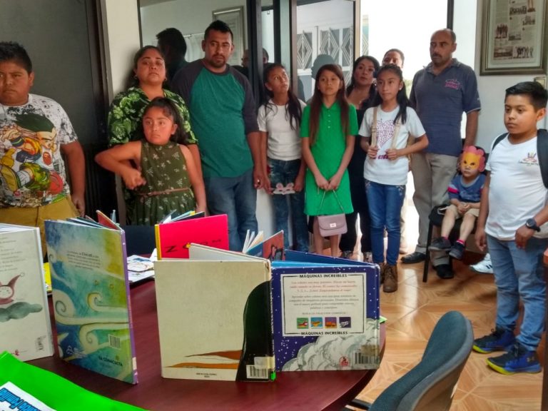 LIBROS EN MOCHILA VIAJERA DURANTE CONTINGENCIA