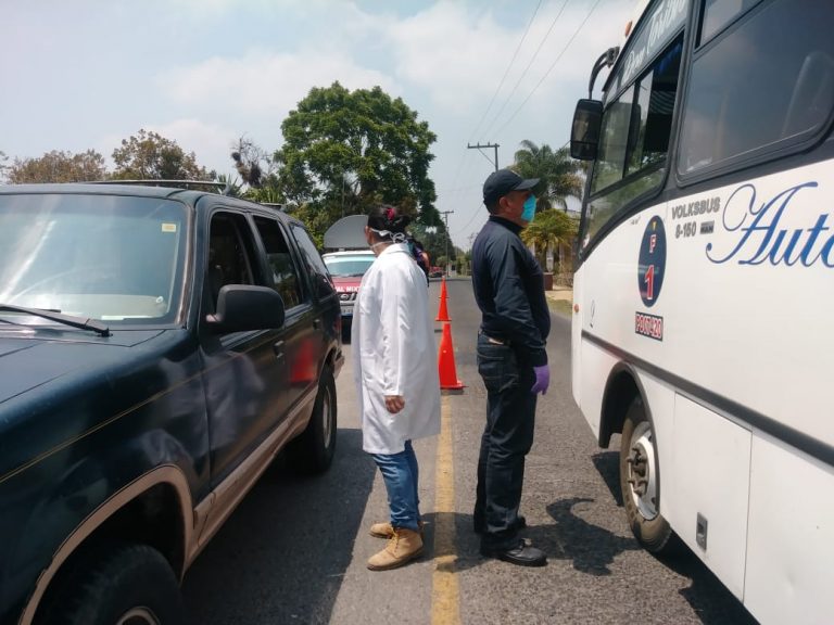 APLICAN FILTROS DE REVISIÓN EN ENTRADAS AL MUNICIPIO