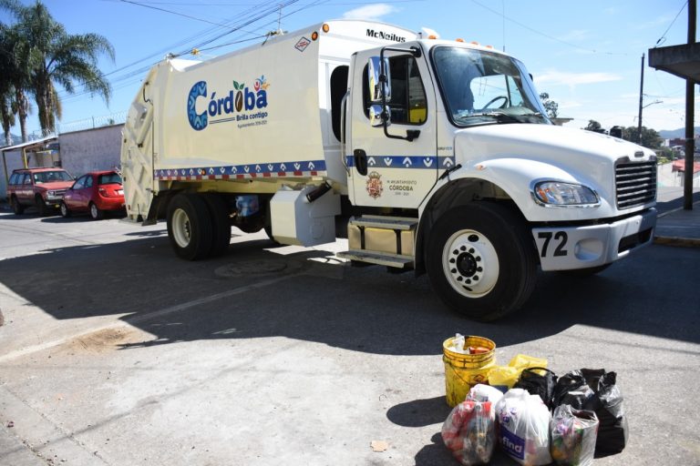 SUSPENDEN SERVICIO DE RECOLECCIÓN DE BASURA EL VIERNES, EN RUTAS DE CÓRDOBA