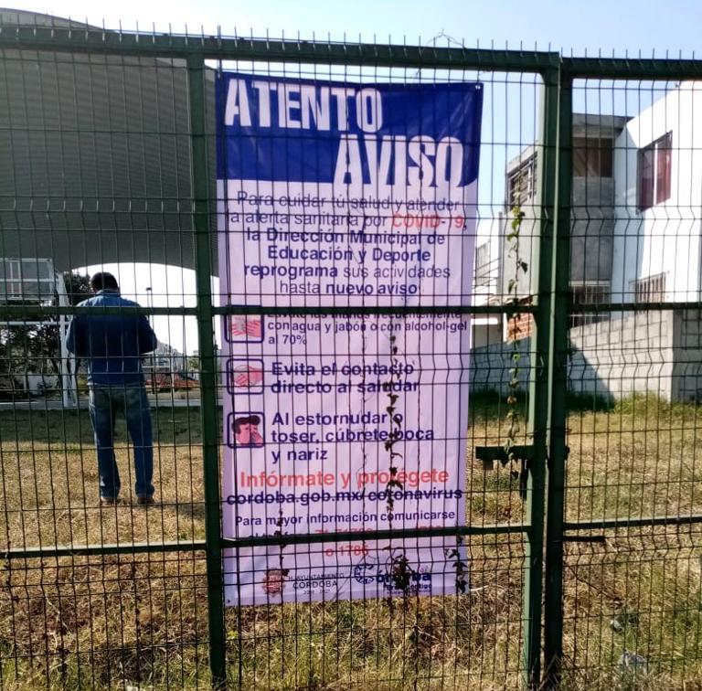 LIGAS DEPORTIVAS DE CÓRDOBA SUSPENDEN ACTIVIDADES POR EMERGENCIA SANITARIA