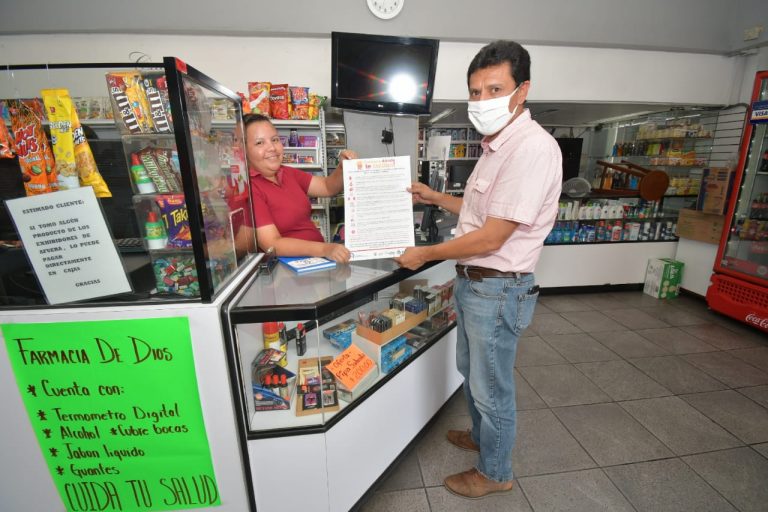 AYUNTAMIENTO Y CANACO REFUERZAN MEDIDAS SANITARIAS EN COMERCIO ESTABLECIDO DE CÓRDOBA