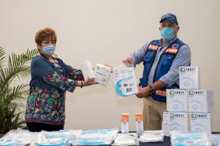 AYUNTAMIENTO DE CÓRDOBA ENTREGA INSUMOS A PRIMEROS RESPONDIENTES