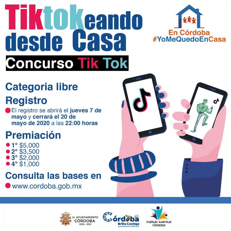 PRÓXIMO JUEVES FINALIZA EL PERIODO DE INSCRIPCIÓN PARA CONCURSO «TIKTOKEANDO DESDE CASA»