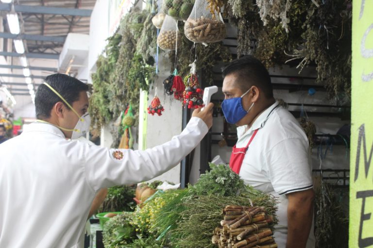 COORDINAN AUTORIDAD Y LOCATARIOS ACCIONES PREVENTIVAS EN MERCADO REVOLUCIÓN