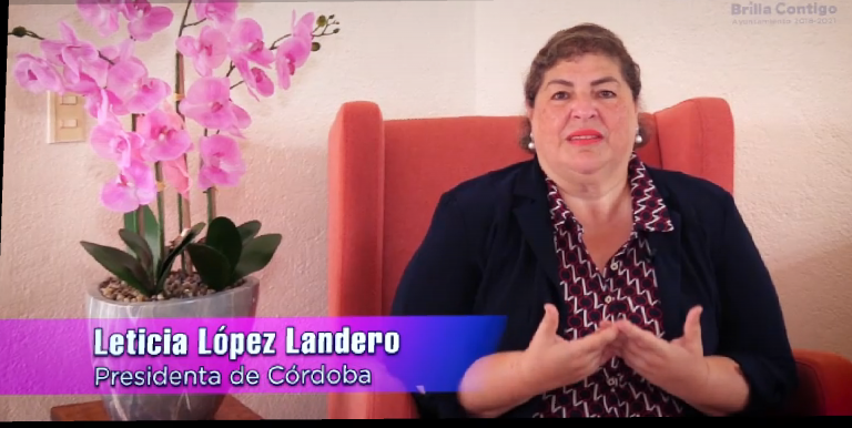 PRESIDENTA MUNICIPAL DE CÓRDOBA FELICITA A LAS MADRES Y LES PIDE QUEDARSE EN CASA