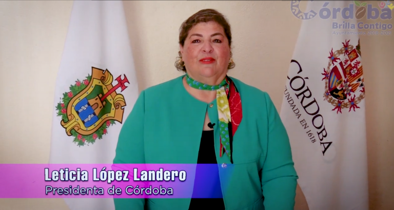 LETICIA LÓPEZ LANDERO ANUNCIA QUE AYUNTAMIENTO DE CÓRDOBA RECIBIRÁ 200 MDP DE LA FEDERACIÓN PARA OBRAS