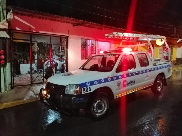 SE PRESENTAN EN CÓRDOBA AFECTACIONES MÍNIMAS POR TORMENTA NOCTURNA