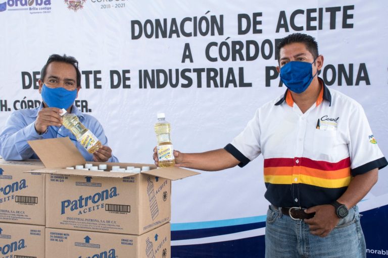 DISTRIBUIRA AYUNTAMIENTO DE CÓRDOBA DONACIÓN DE INDUSTRIAL PATRONA