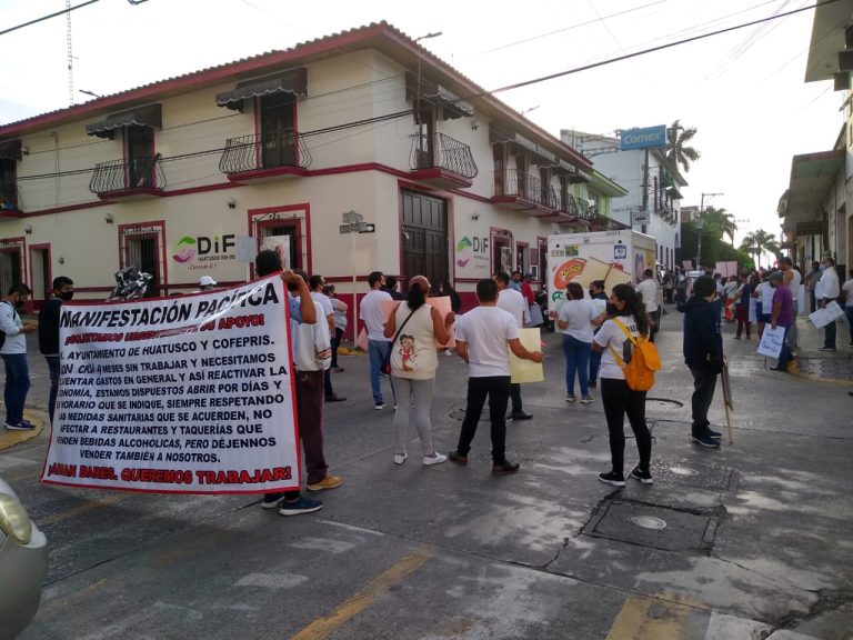 EN MEDIO DE LA PANDEMIA DEL CORONAVIRUS, PROPIETARIOS DE BARES Y CANTINAS EXIGEN ABRIR SUS NEGOCIOS