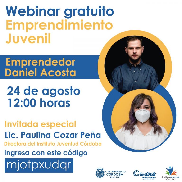 IJC INVITA A WEBINAR EMPRENDIMIENTO JUVENIL EN EL SECTOR PÚBLICO