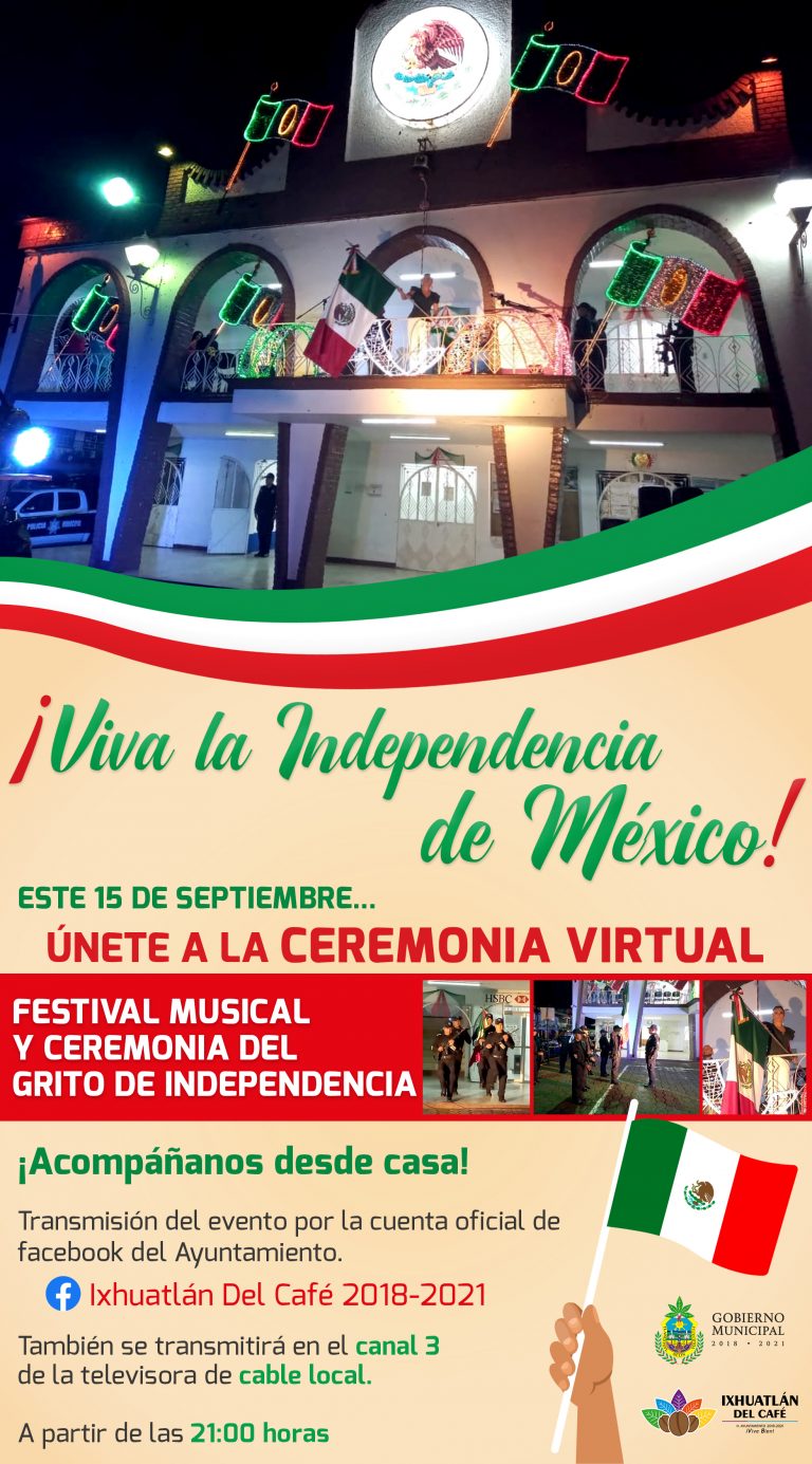 NOCHE PATRIA SERÁ VIRTUAL