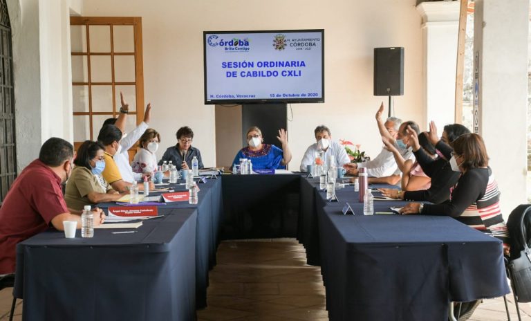 OBRA PÚBLICA EN CÓRDOBA REPORTA AVANCE DEL 50%, CABILDO APRUEBA INFORME