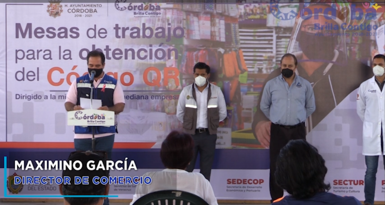 LLAMAN CANACO Y AYUNTAMIENTO AL COMERCIO CORDOBÉS A TRAMITAR CÓDIGO QR