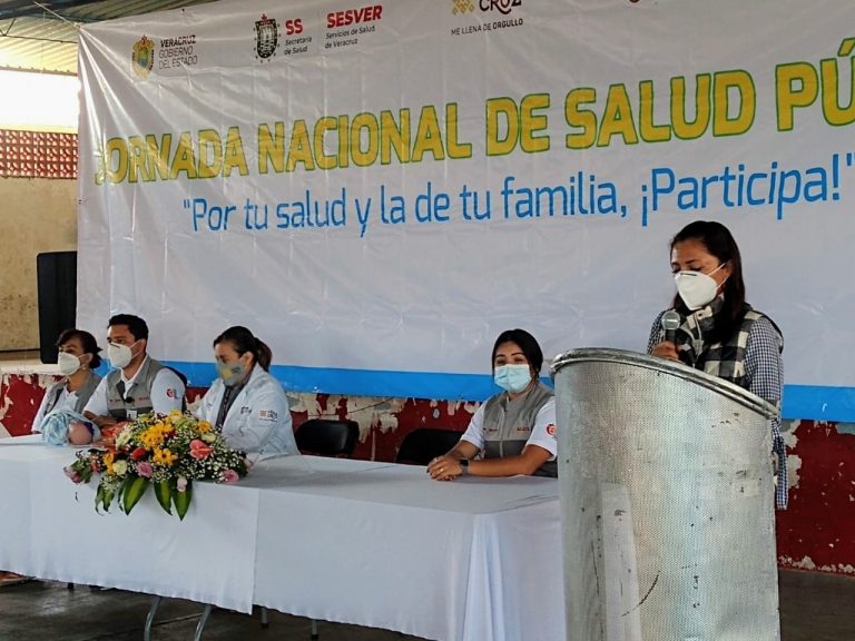 APLICAN EN IXHUATLÁN DEL CAFÉ JORNADA NACIONAL DE SALUD PÚBLICA