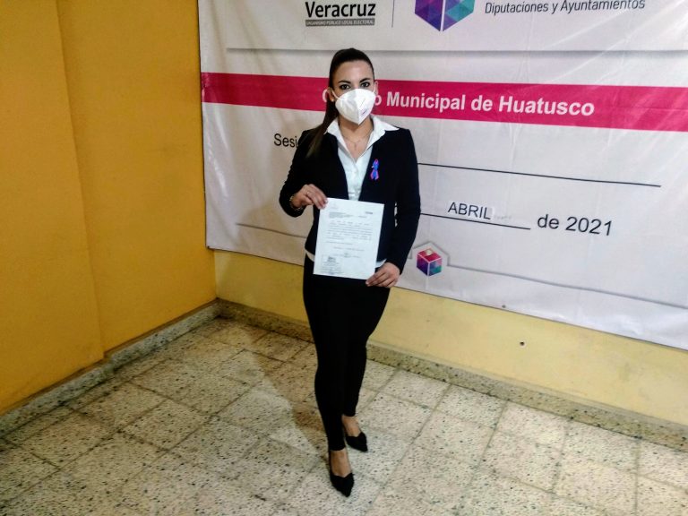 SE REGISTRA DAFNÈ PAZ ARENAS COMO CANDIDATA A LA PRESIDENCIA MUNICIPAL DE HUATUSCO POR EL PARTIDO TODOS POR VERACRUZ