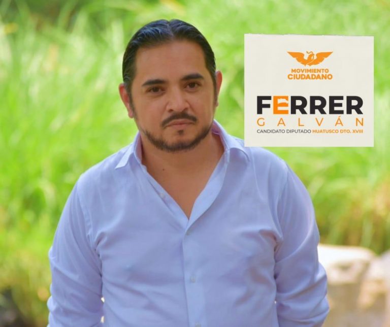 LA TENDENCIA ELECTORAL COLOCA A FERRER GALVÁN DE MOVIMIENTO CIUDADANO EN PRIMER LUGAR