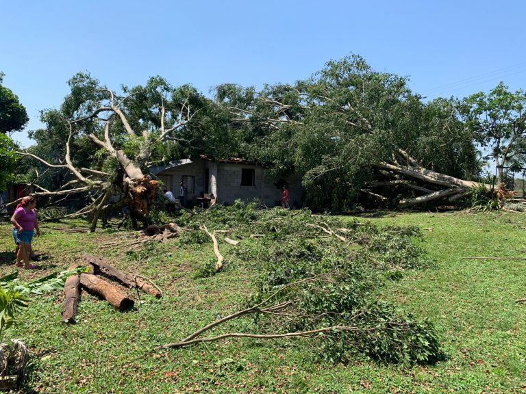 UMPC REALIZA EVALUACIÓN DE AFECTACIONES POR TORMENTA DEL PASADO MARTES