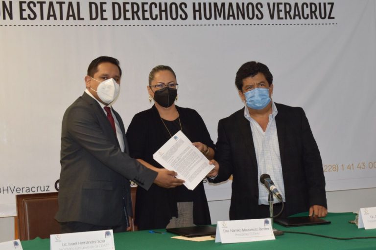FIRMAN CEAPP Y CEDHV CONVENIO DE COLABORACIÓN