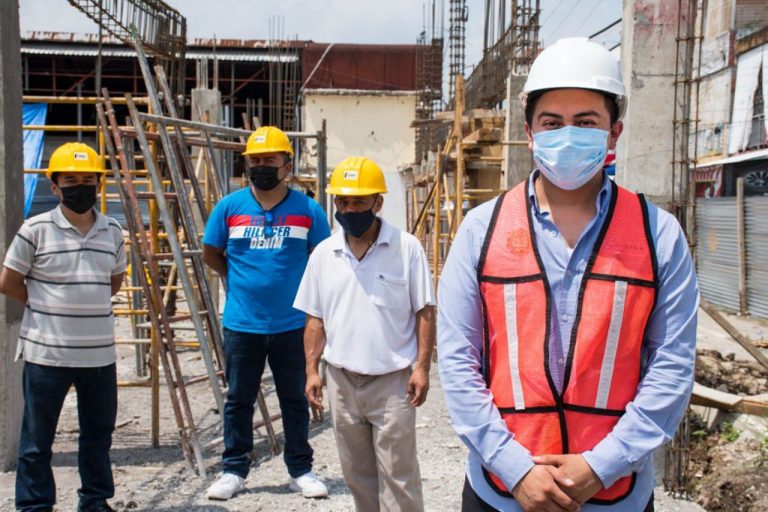 AVANZA OBRA DEL MERCADO REVOLUCIÓN CONFORME AL CALENDARIO DE EJECUCIÓN