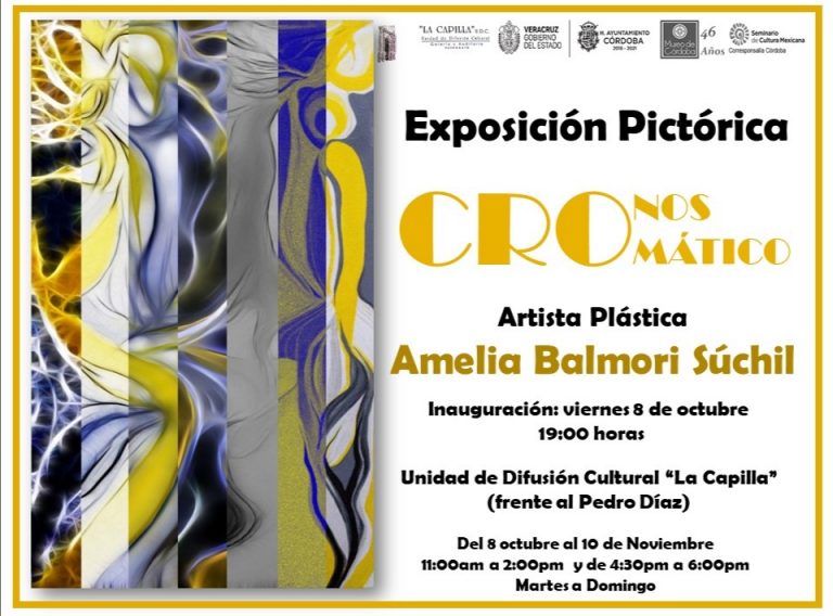 CRONOS CROMÁTICO LLEGA AL CENTRO CULTURAL LA CAPILLA PARA DELEITAR AL PÚBLICO CORDOBÉS