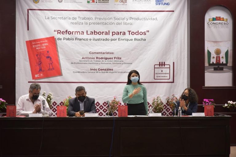 PRESENTAN EN EL CONGRESO LIBRO SOBRE REFORMA LABORAL