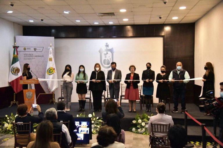 INAUGURAN INSTALACIONES DE TRIBUNALES LABORALES EN EL ESTADO DE VERACRUZ