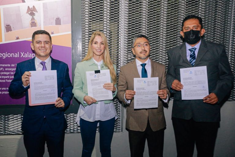 PATY LOBEIRA IMPUGNA SENTENCIA DEL TRIBUNAL ELECTORAL DE VERACRUZ QUE PRETENDE ANULAR LA ELECCIÓN