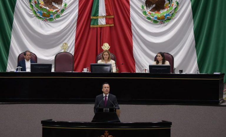 RECIBE CONGRESO DEL ESTADO COMPARECENCIA DEL GOBERNADOR CUITLÁHUAC GARCÍA JIMÉNEZ