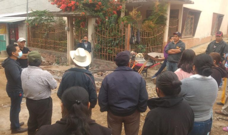 ENTREGARÁN OBRA DE RED DE AGUA EN TIEMPO Y FORMA