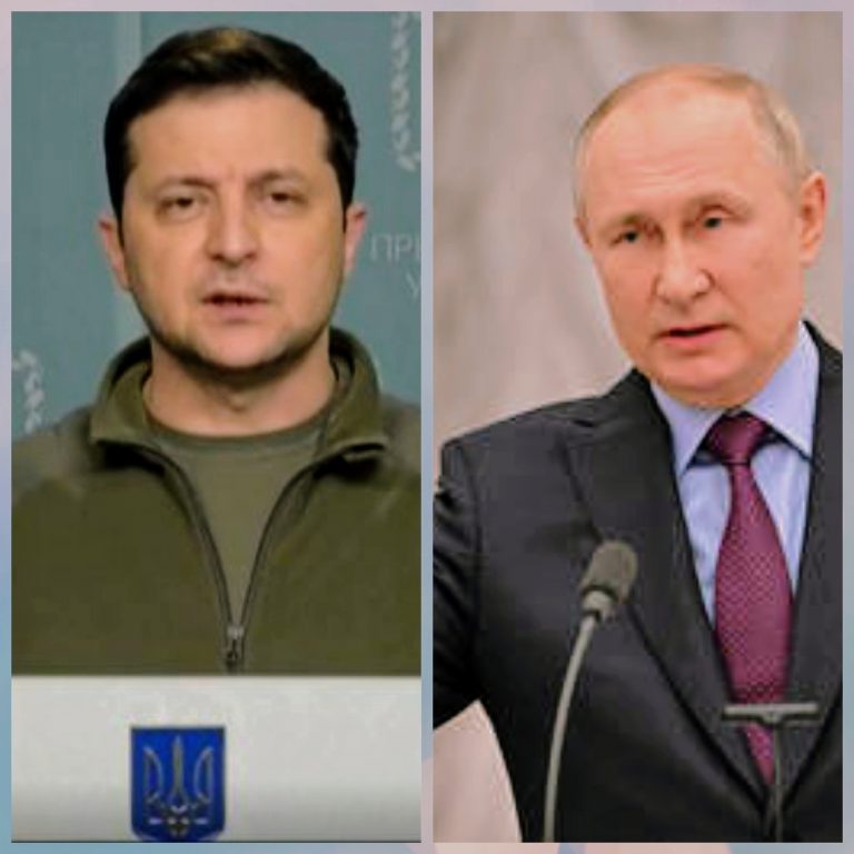 VLADIMIR PUTIN Y VOLODIMIR ZELENSKI DISPUESTOS A NEGOCIAR Y PARAR LA GUERRA