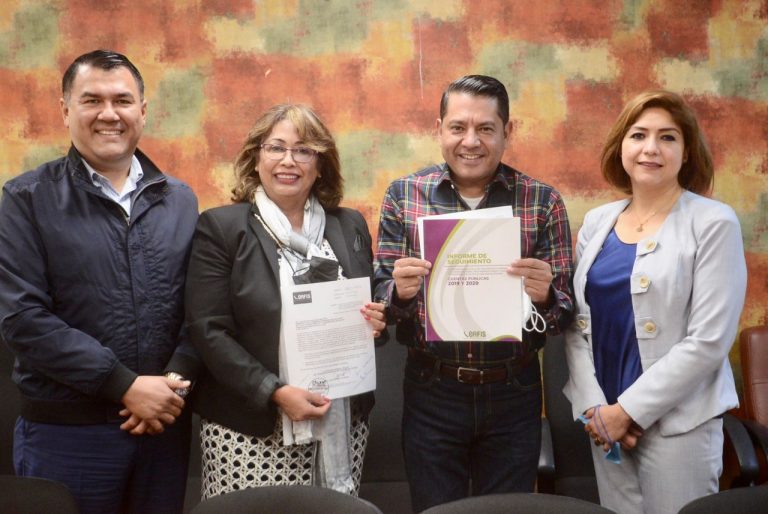 RECIBE CONGRESO INFORME DE SEGUIMIENTO DE LAS CUENTAS PÚBLICAS 2019-2020