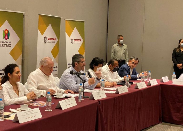 SE REÚNE COMISIÓN CON MUNICIPIOS INVOLUCRADOS EN EL CORREDOR INTEROCEÁNICO