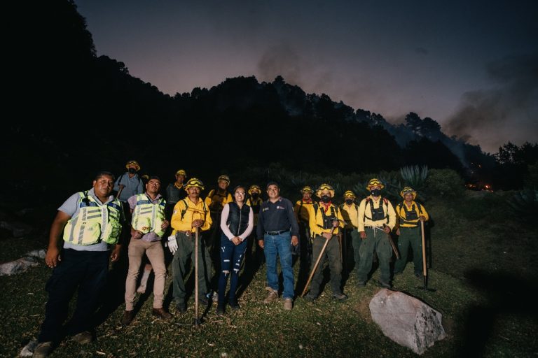SOFOCAN INCENDIOS EN COSCOMATEPEC