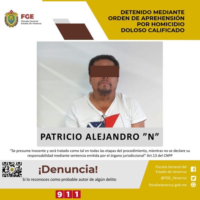DETIENEN PRESUNTO IMPLICADO EN HOMICIDIO DE PERIODISTA