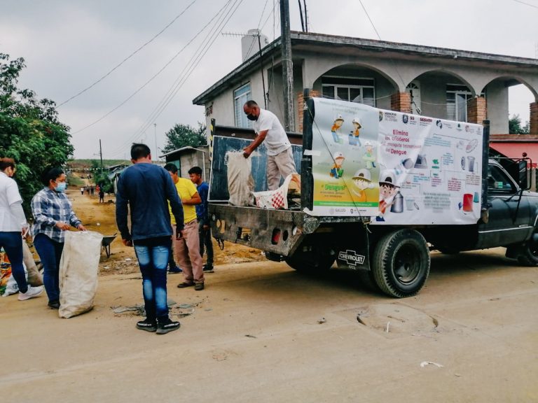 RECOLECTAN MÁS DE 16 TONELADAS DE CACHARROS