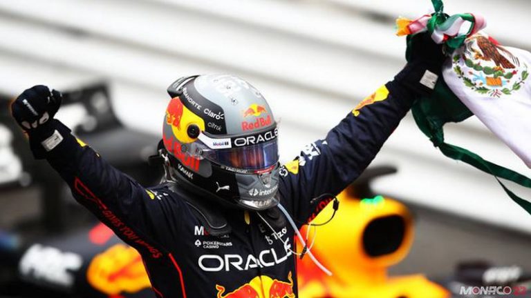 CHECO PÉREZ SE METE A LA LUCHA POR EL TÍTULO DE LA FÓRMULA 1 DESPUÉS DE SU TRIUNFO EN MÓNACO