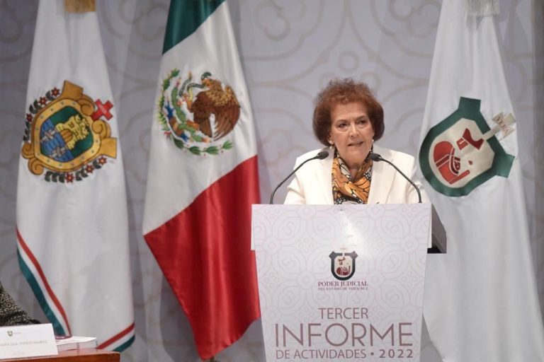 RINDE MAGISTRADA ROMERO CRUZ SU TERCER INFORME DE ACTIVIDADES