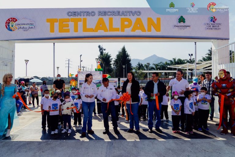 SE REINAGURA CENTRO RECREATIVO INFANTIL «TETLALPAN»
