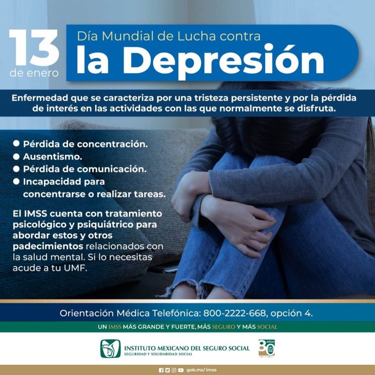 ORIENTA IMSS VERACRUZ SUR SOBRE DEPRESIÓN