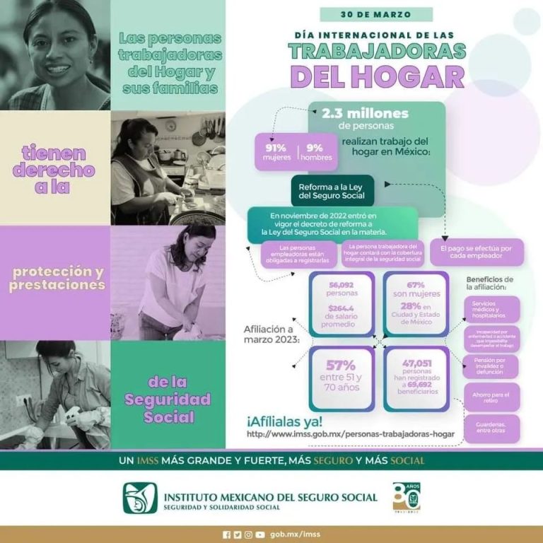 PROMUEVEN ASEGURAMIENTO PARA PERSONAS TRABAJADORAS DEL HOGAR