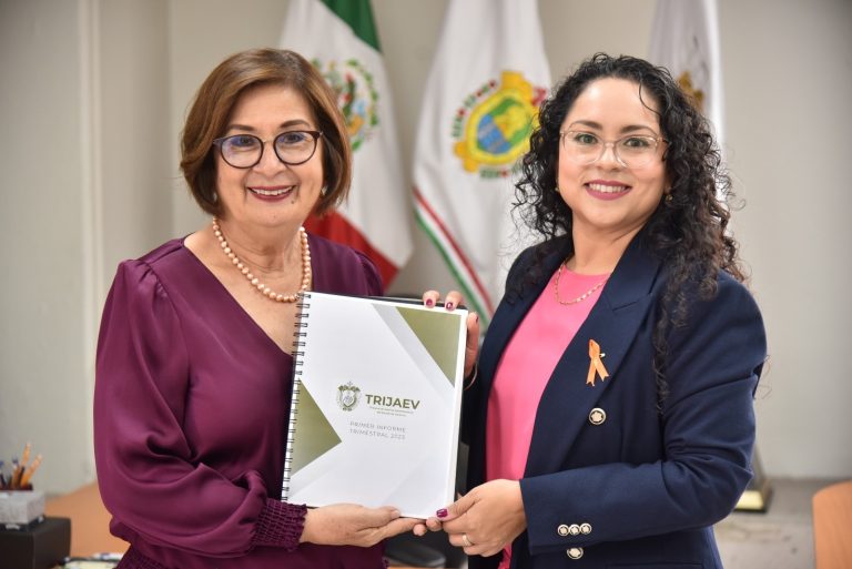 RECIBE CONGRESO DEL ESTADO EL PRIMER INFORME TRIMESTRAL DEL TRIJAEV