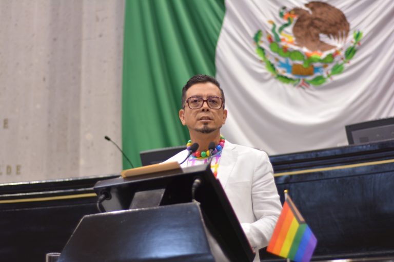 SE PRONUNCIA DIPUTADE POR CONTINUAR LUCHA CONTRA LA HOMOFOBIA