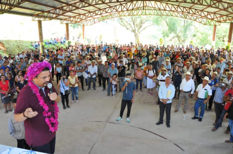 LA JUSTICIA SOCIAL LLEGARÁ A LA SIERRA DE ZONGOLICA: GÓMEZ CAZARÍN