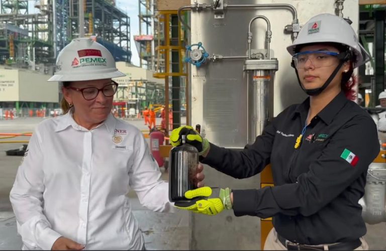 ROCÍO NAHLE ENCAMINA A MÉXICO HACIA LA SOBERANÍA ENERGÉTICA: GÓMEZ CAZARÍN