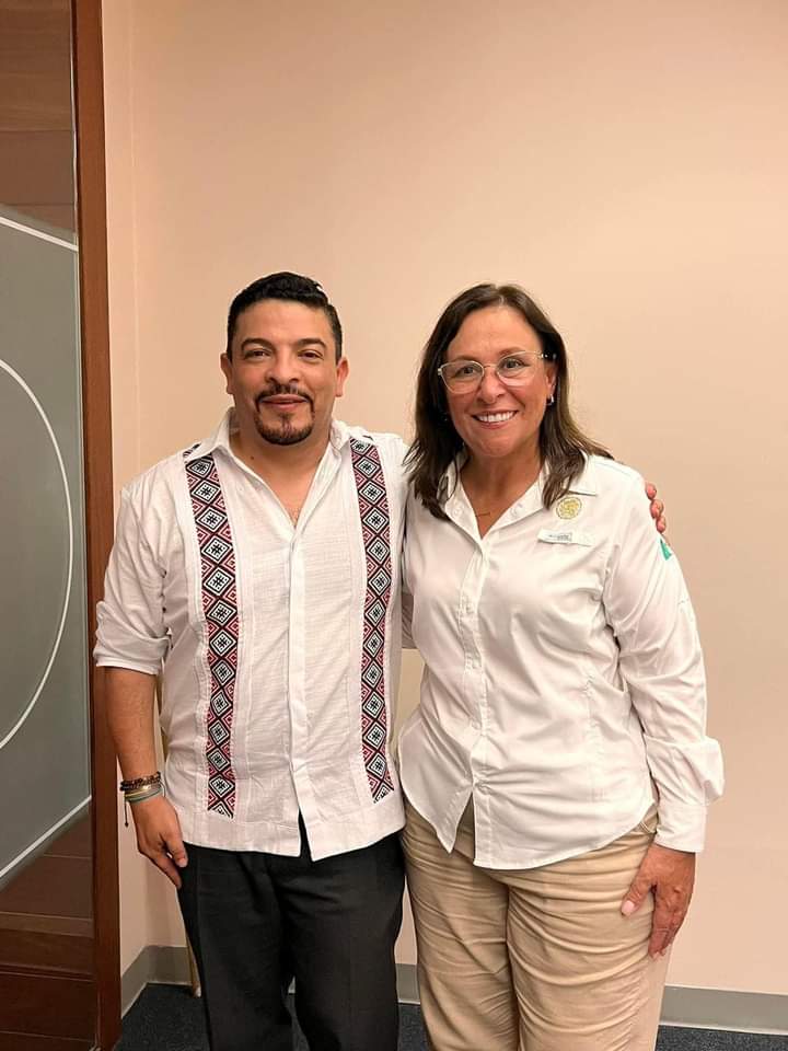 ROCÍO NAHLE, MUJER DE RESULTADOS, LEALTADES Y AMOR POR MÉXICO Y VERACRUZ: GÓMEZ CAZARÍN